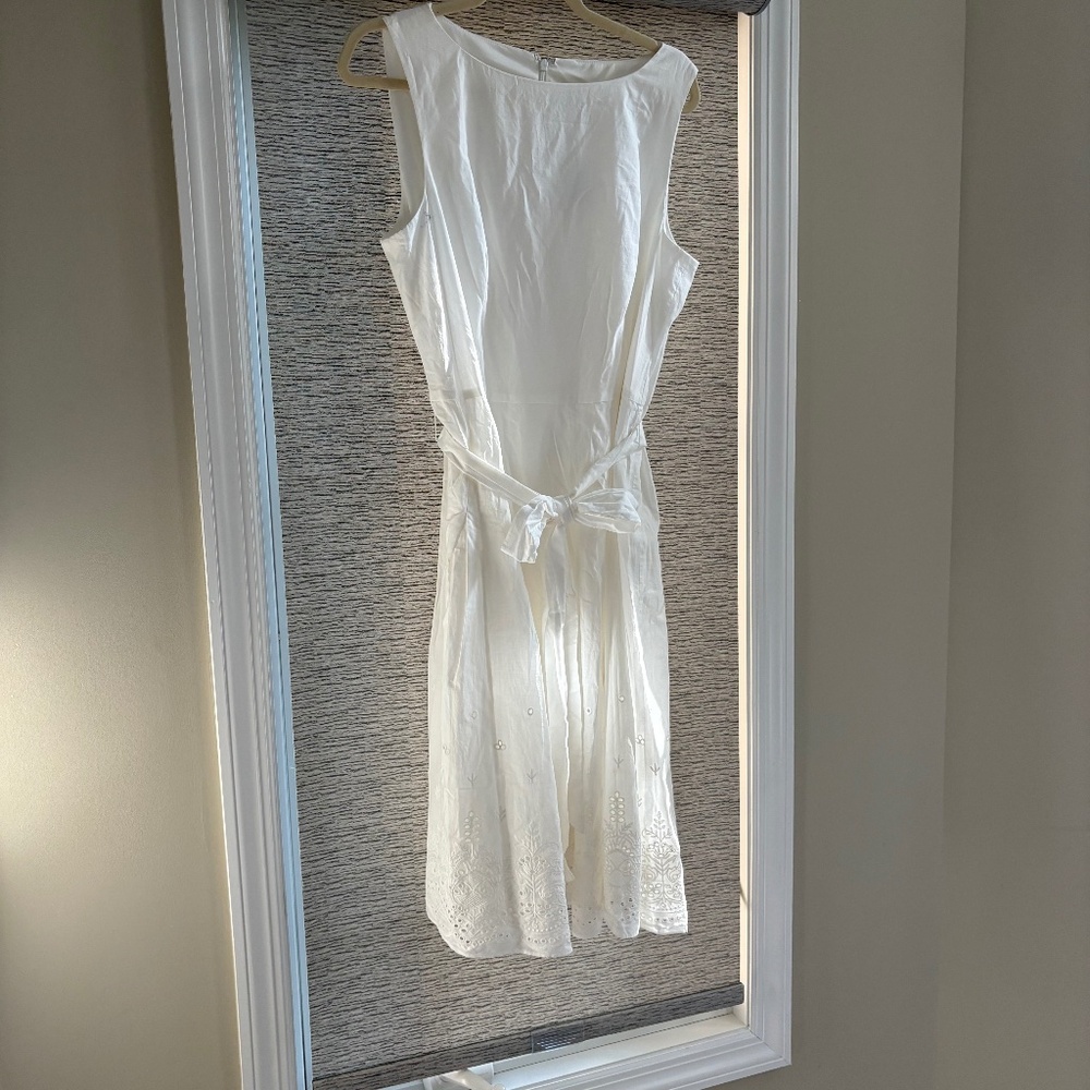 Anne Klein eyelet dress